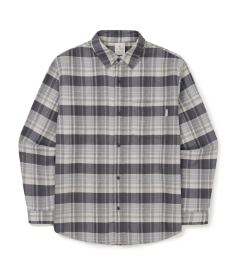 스노우피크 리사이클 체크 셔츠 Dark Gray S24FMFSH02DG